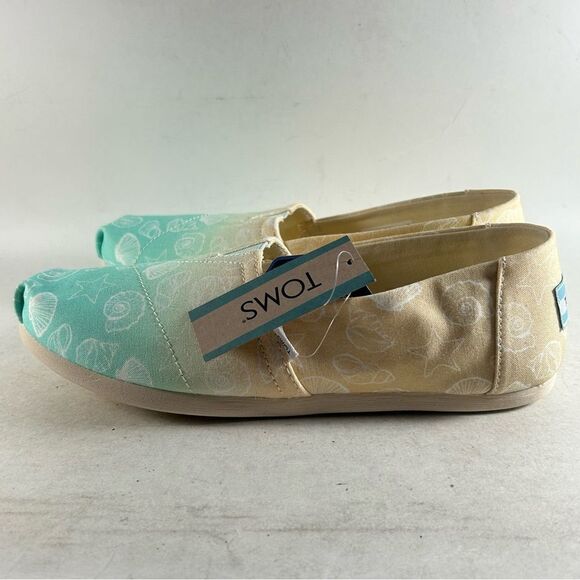Toms Alpargata 3.0 Women’s Seashell Shoes Slip On Sneakers Tan Size 8.5 - Picture 3 of 8